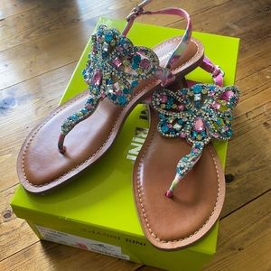 Gianni Bino - Jeweled sandals